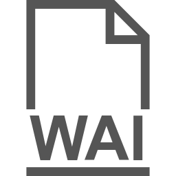 WAI file icon