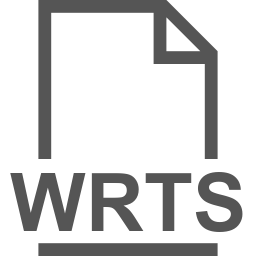 WRTS file icon