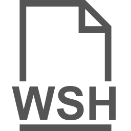 WSH file icon