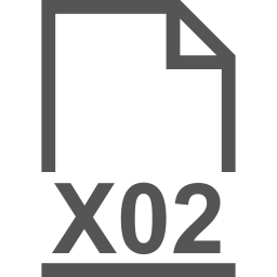 X02 file icon