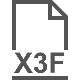 X3F file icon