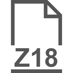 Icono de archivo Z18