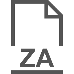 ZA file icon