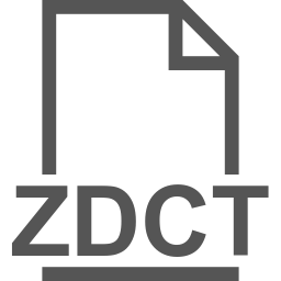 Icono de archivo ZDCT