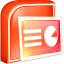 Microsoft PowerPoint Viewer software icon