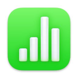 Numbers software icon